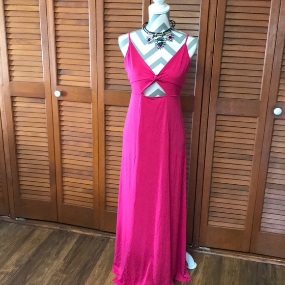 Forever 21 Dresses & Skirts - NWT FOREVER 21 HOT PINK MAXI